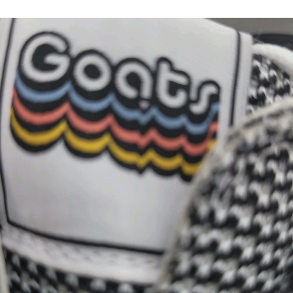 Goats The 454 Mesh Sneaker Black Lace Up Low Top Casual Shoe Women’s 10 Lightwei - Picture 10 of 12